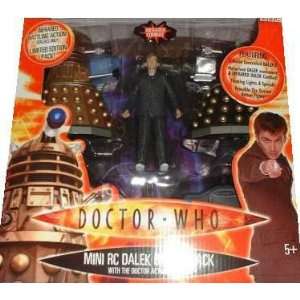  Doctor Who Mini RC Dalek Battle Pack with 10th Doctor 