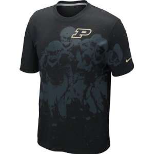  Purdue Boilermakers Black Nike 2012 Gridiron Football Team 