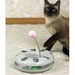  Two in 1 Cat Toy Ball w/ Pompon
