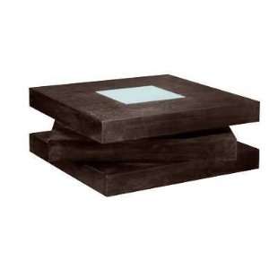   Madera Spinster Coffee Table Stained Chocolate: Kitchen & Dining
