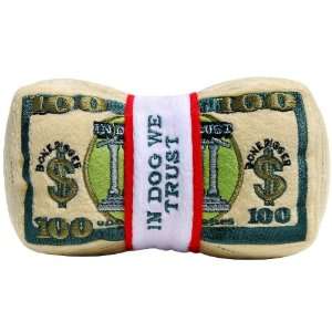  Fab Dog Stack Of Money Plush Toy: Pet Supplies