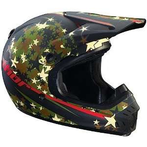   Force Quadrant Youth Motocross Helmet Camo Stars: Sports & Outdoors