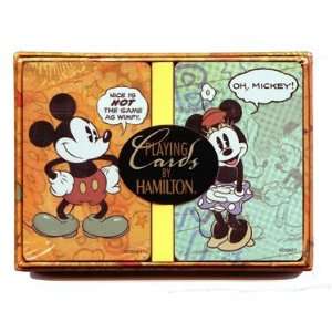   and Monnie Mouse 2 Deck Hamilton Bridge Playing Cards: Toys & Games