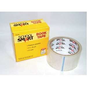   School Smart Book Repair Tape   3 Inches x 15 Yards