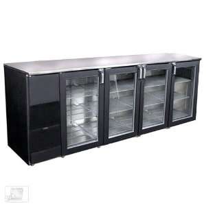   ND92 L1 GS(LLRL) 92 Glass Door Back Bar Cooler: Kitchen & Dining