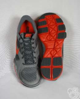 NIKE Free Cross Training 2 Dark Grey / Team Orange Mens Sneakers Shoes 