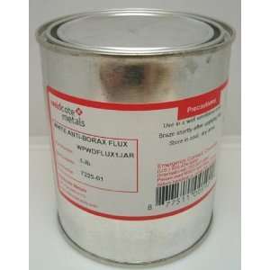  Weldcote Metals Anti Borax Brazing Flux 1Lb