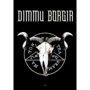  Dimmu Borgir Goat Skull Textile Flag Poster: Home 