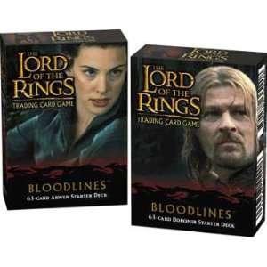   Rings Trading Card Game: Bloodlines Boromir Starter Deck: Toys & Games