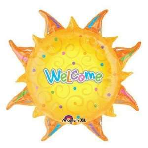  Welcome Sun Super Shape  Sun, Moon & Stars Balloon: Toys 