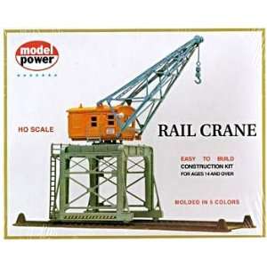  HO Rail Crane Building Kit Model Power: Toys & Games