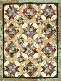   for two finished quilt sizes: Lap, 51 x 65 or Twin, 69 x 83