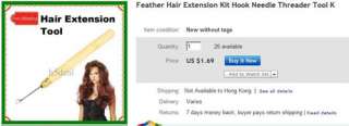 100 Feather Hair Extension Crimp Micro Ring Color Beads Z  
