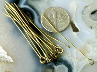 Antique Bronze Plated Metal Eye Pins Findings 22gauge m01 PICK  