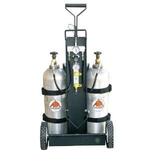   Bottled Air Cart With 2 Outlet Manifold  Industrial