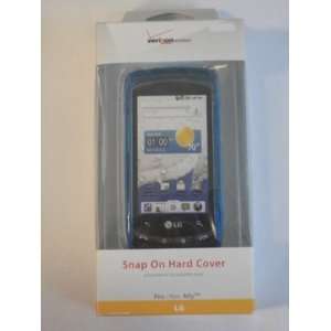  OEM Verizon Lg Ally VS740 Blue Snap On Hard Cover: MP3 