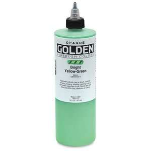   Airbrush Colors   Bright Yellow Green, 16 oz: Arts, Crafts & Sewing