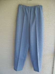 NIP BLAIR 16W BLUE SLIMMING POLYESTER LONG PANTS  