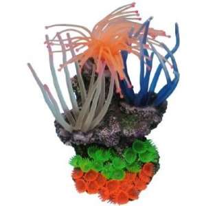  Coral Reef Aquarium Ornament   Size 4 x 4 x 6 (LxWxH 