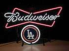 Budweiser LA Dodgers MLB Neon Sign beer bar light Game 