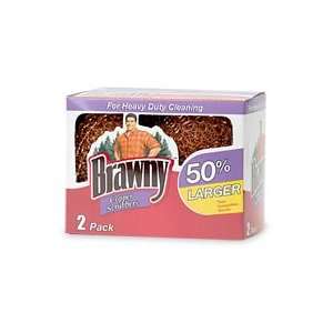  Brawny 100% Pure, Commercial Quality Copper Scrubbers 2ea 