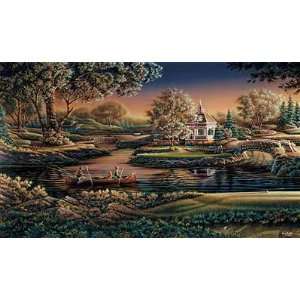  Terry Redlin Golf Print Summer on the Green: Everything 