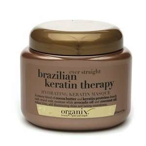Organix Ever Straight   Brazilian Therapy Hydrating Keratin Masque, 8 