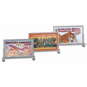  Lionel O Gauge Vintage Billboard Set #1   Ringling Bros (3 