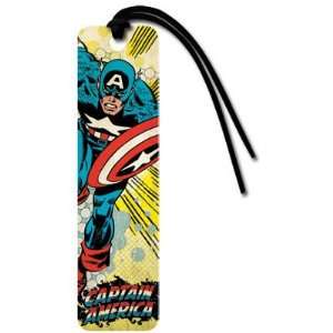    (2x6) Captain America Marvel Comics Bookmark: Home & Kitchen