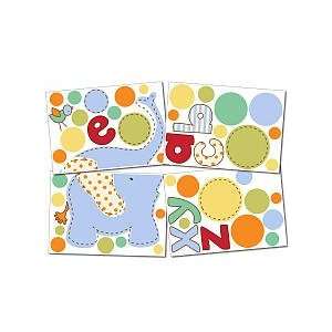  Living Textiles Baby Wall Decal Set   Play Date: Baby
