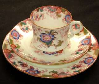Cauldon ART RATIVE PAINTED simplytclub cup and saucer PLATE  