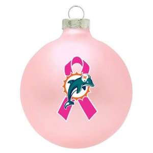   Dolphins Breast Cancer Awareness Pink Ornament: Sports & Outdoors
