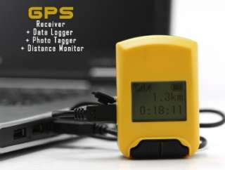 GPS Receiver +Data Logger+Photo Tagger+Distance Monitor  
