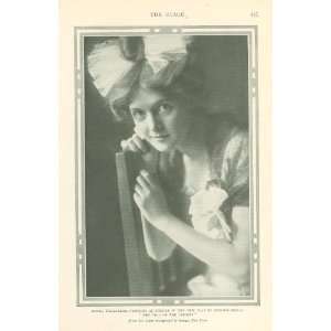  1910 Print Actress Mabel Taliaferro 