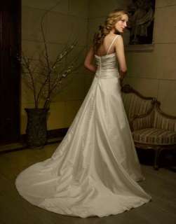 Taffeta A line Wedding Dress mdl# Casablanca  