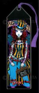 Steampunk Circus Tattoo Fairy Fantasy BOOKMARK Layla  