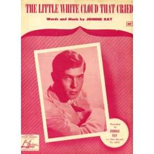 The Little White Cloud That Cried Vintage 1954 Sheet Music Recorded by 