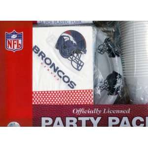  Denver Broncos Tailgate Party Pack 24 Pc. Set: Sports 