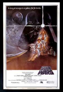 STAR WARS *77/21 0 HAIRY BELT ORIG BOOTLEG MOVIE POSTER  