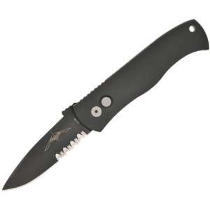  Emerson Protech E7A4 CQC7 Push Button Open Spear Point 