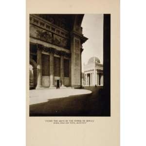  1915 Sepia Print Arch Tower of Jewels McKim Mead White 