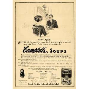 : 1911 Ad Campbells Soup Home Food Arizona Bologna Dinner Broth Stock 