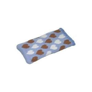 Stretchable Cotton Cover   Brown and White Hearts