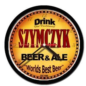  SZYMCZYK beer and ale cerveza wall clock: Everything Else