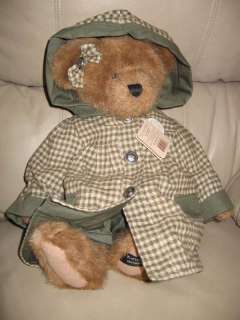 Boyds Bears Collectibles, Alicia Bearsley, Plush Bear  