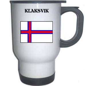 Faroe Islands   KLAKSVIK White Stainless Steel Mug