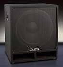 Carvin BR118 8C Bass Subwoofer Sub Carpet Speaker Cabinet Cab 8 Ohm 