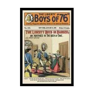  The Liberty Boys of 76 The Liberty Boys in Danger 20x30 