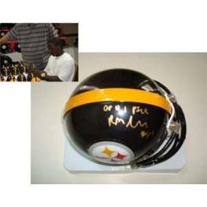  Rashard Mendenhall Pittsburgh Signed Mini Helmet 