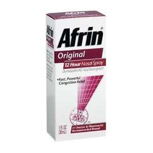  Afrin Original 12 Hour Nasal Spray 1fl Oz./30ml Health 